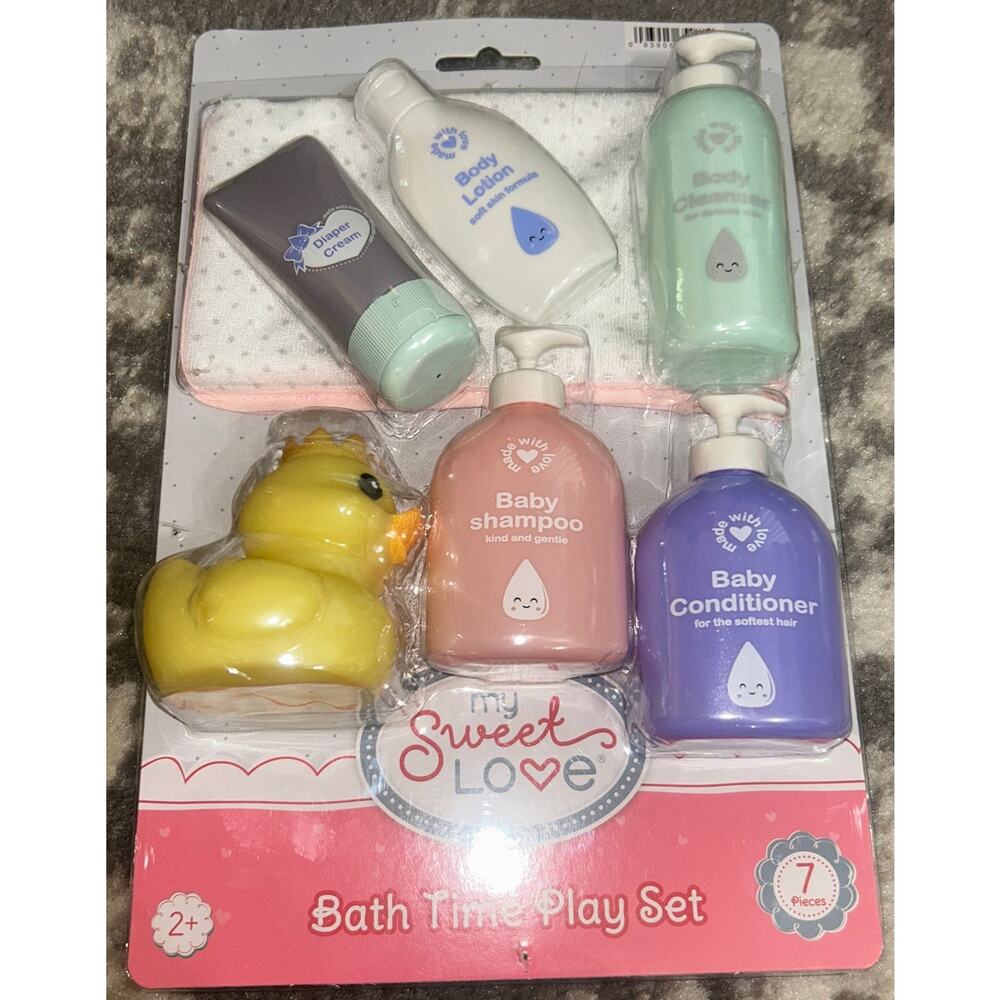 My Sweet Love Baby Doll Bath Time Play Set (NEW)